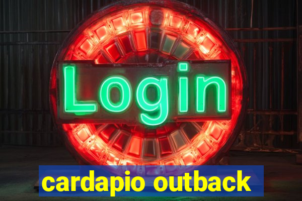 cardapio outback